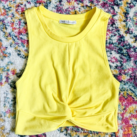 Zara Knot Front Tank - Picture 1 of 5